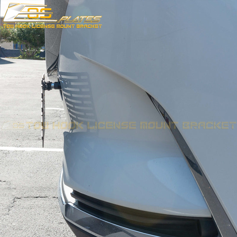 2016-Up Mazda CX-9 Tow Hook License Plate Mount Bracket - EOS Plates