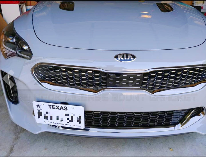 2018-Up Kia Stinger Tow Hook License Bracket