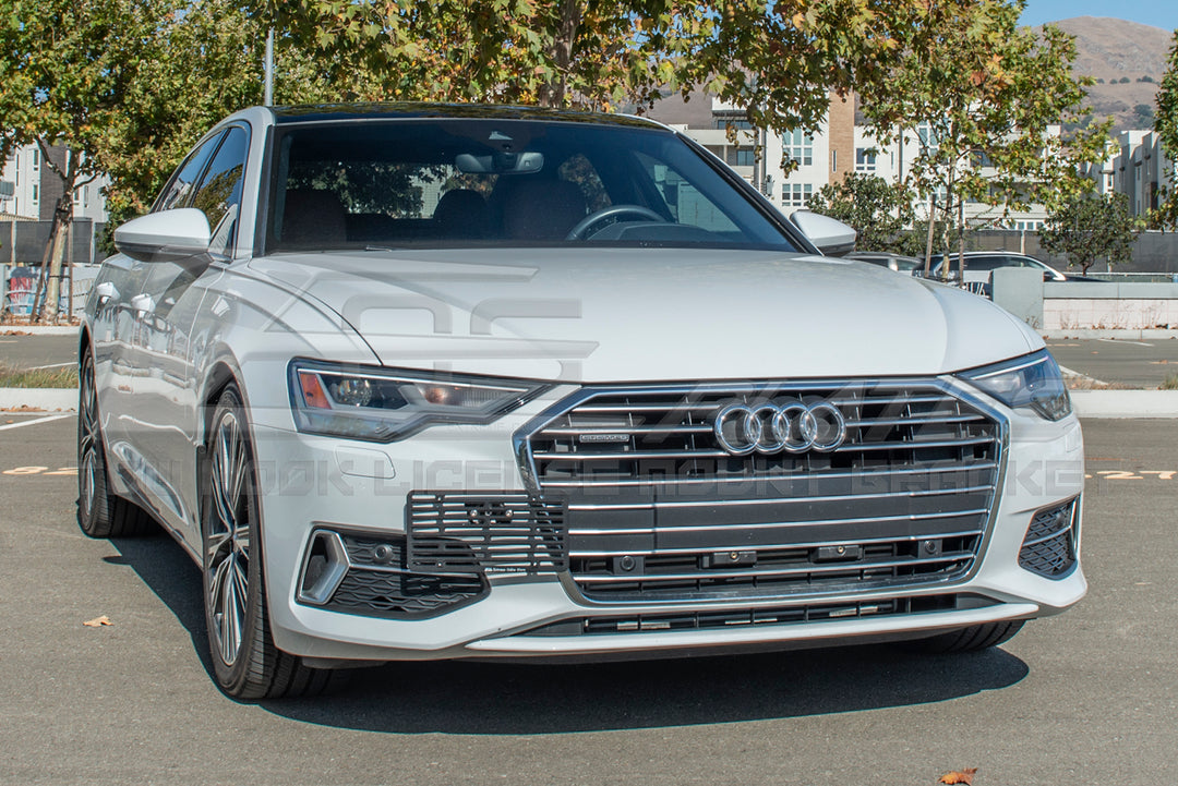 2019-Up Audi A6 Tow Hook License Plate Mount Bracket Holder