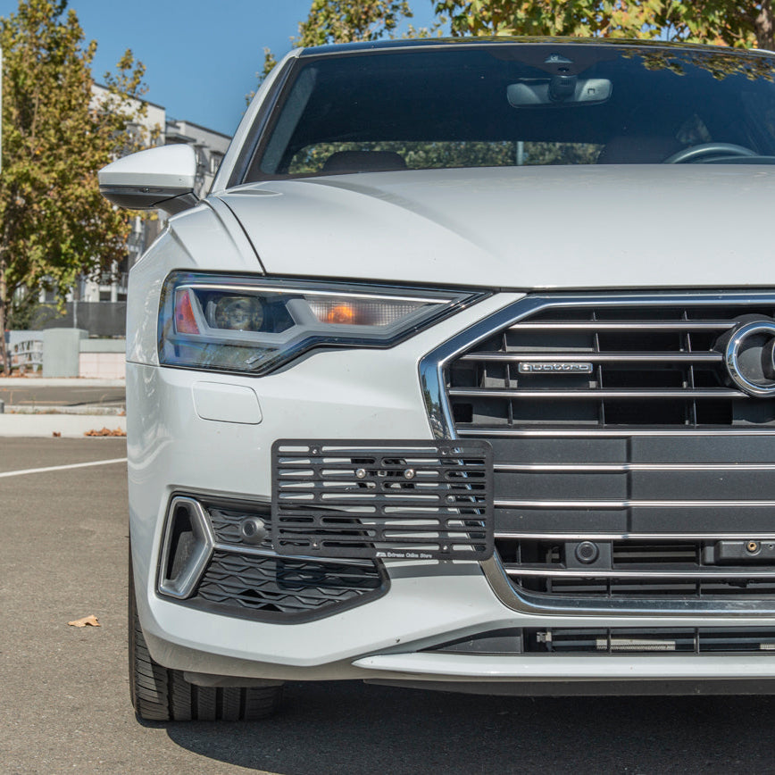 2019-Up Audi A6 Tow Hook License Plate Mount Bracket Holder