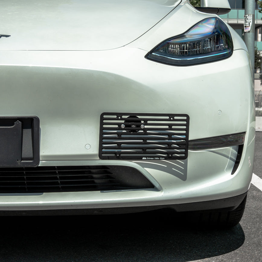20-Up Tesla Model Y Tow Hook License Plate Mount Bracket Holder