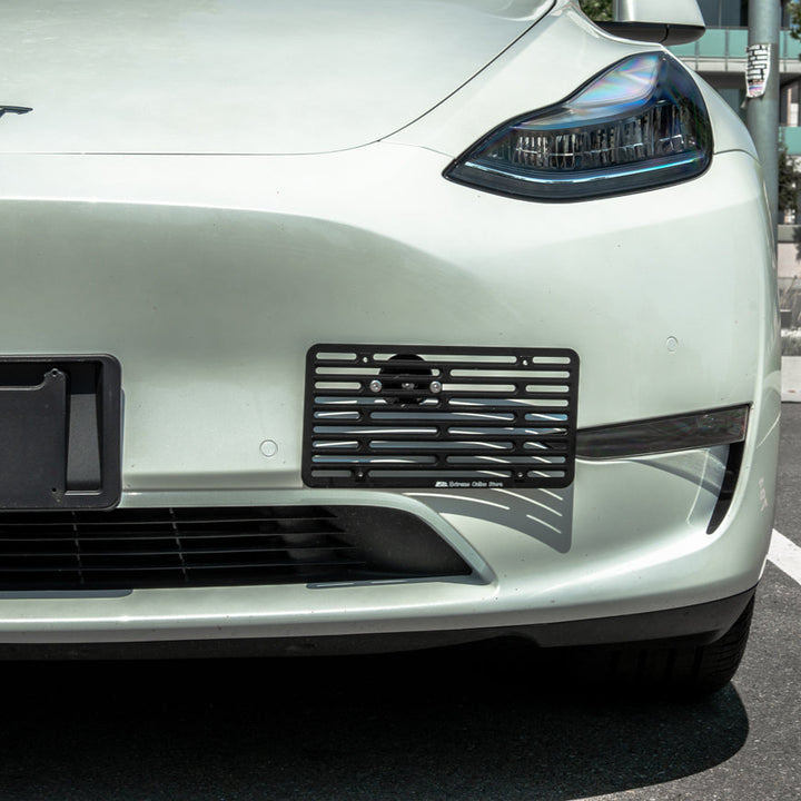 20-Up Tesla Model Y Tow Hook License Plate Mount Bracket Holder