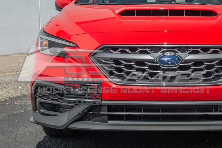 2022-Up WRX VB Tow Hook License Plate Mount Bracket Holder