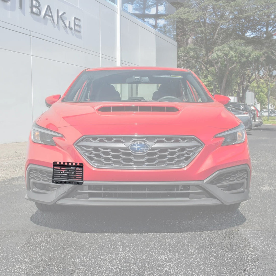 2022-Up WRX VB Tow Hook License Plate Mount Bracket Holder