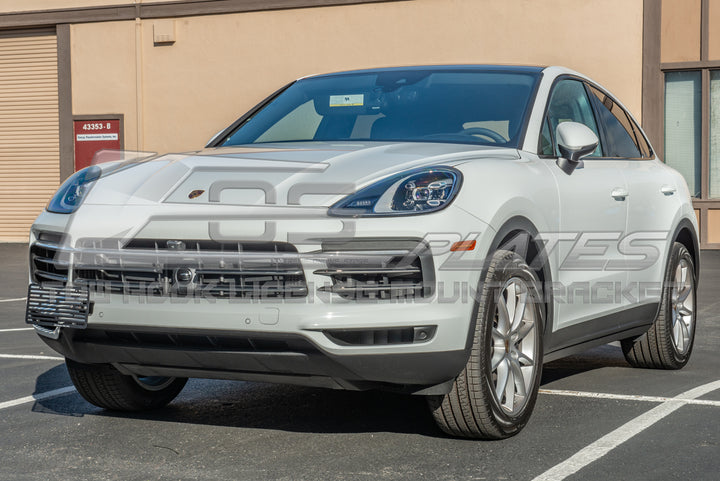 2019-Up Porsche Cayenne Tow Hook License Plate Mount Bracket