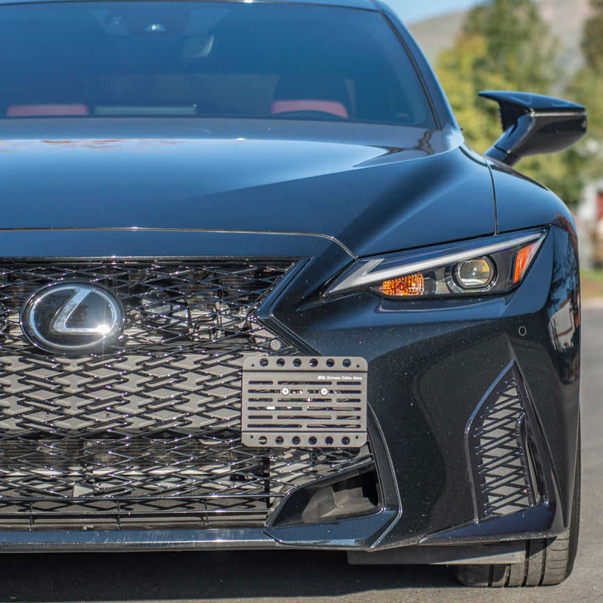2021-Up Lexus IS-Series Tow Hook License Plate Mount Bracket