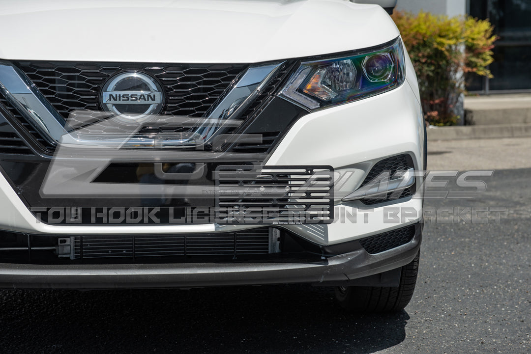 2017-22 Nissan Rogue Sport Tow Hook License Plate Mount Bracket