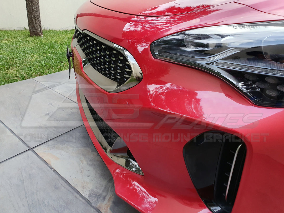 2018-Up Kia Stinger Tow Hook License Bracket