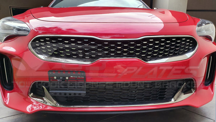 2018-Up Kia Stinger Tow Hook License Bracket