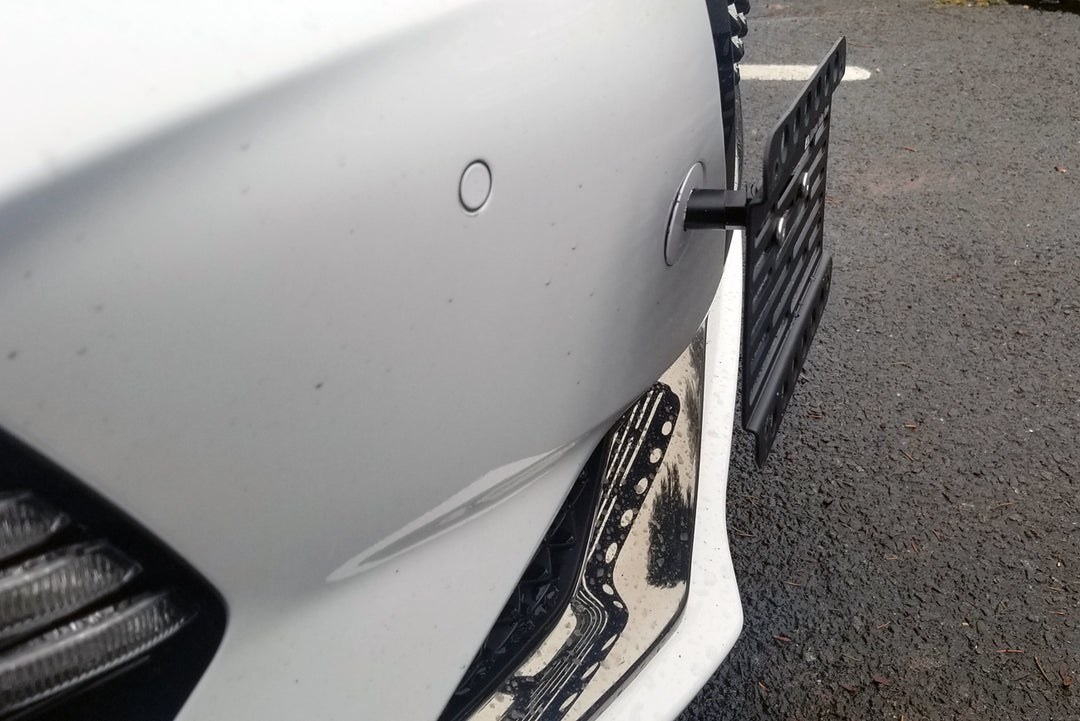 2018-21 Genesis G70 Tow Hook License Plate Mount Bracket