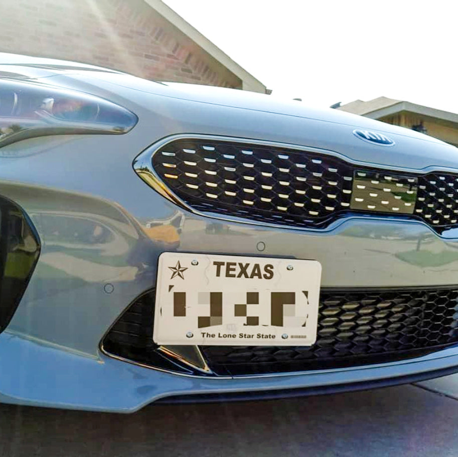 2018-Up Kia Stinger Tow Hook License Bracket