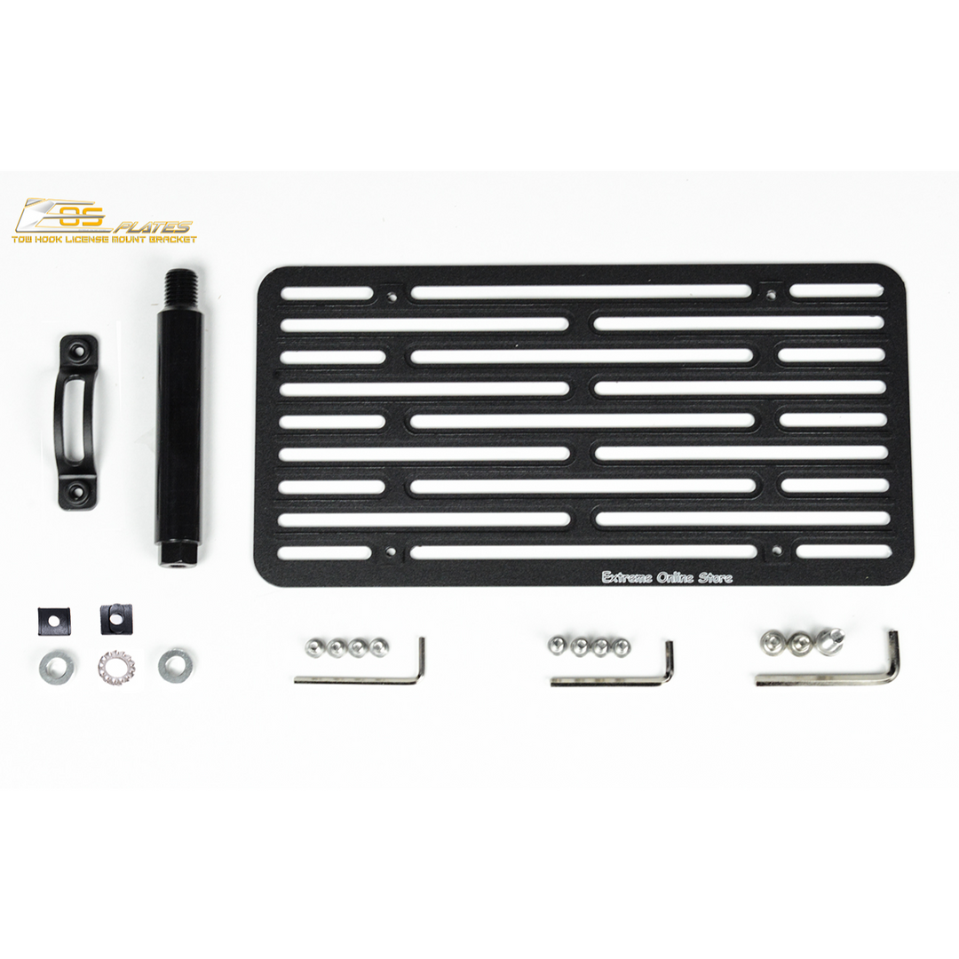 2024-Up Porsche Panamera | Full Sized Front Tow Hook License Bracket