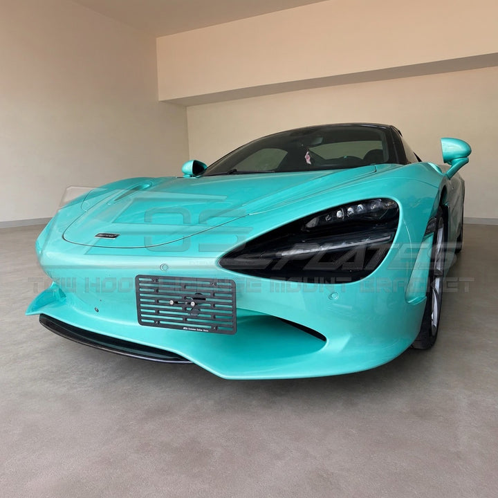 2023-Up McLaren 750S | Full Sized Front Tow Hook License Bracket