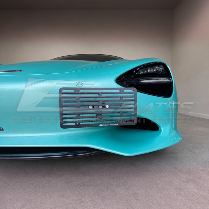 2023-Up McLaren 750S | Full Sized Front Tow Hook License Bracket
