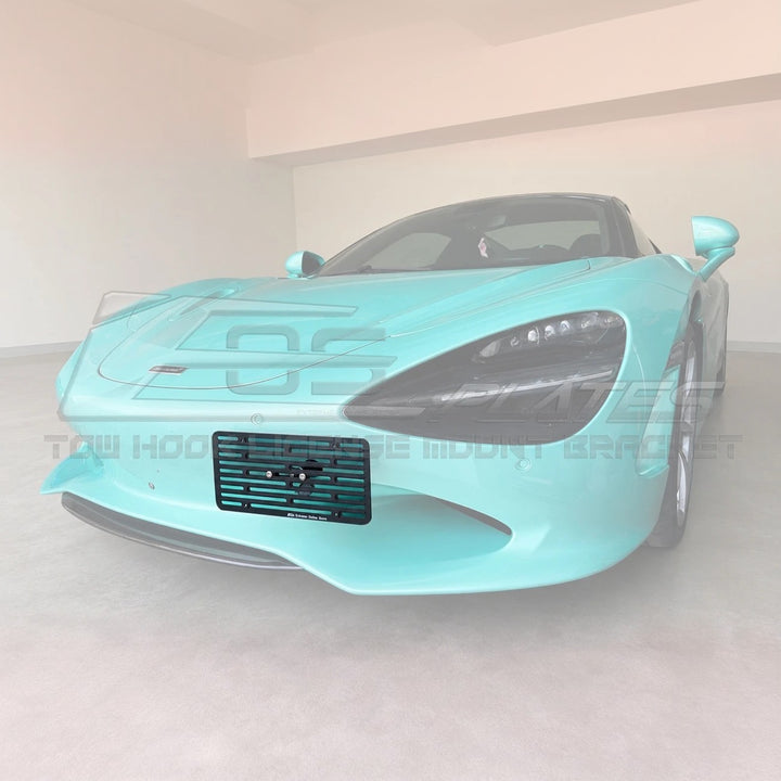 2023-Up McLaren 750S | Full Sized Front Tow Hook License Bracket