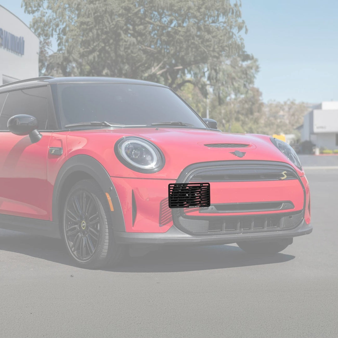 2020-Up Mini Cooper SE Electric Tow Hook License Plate Mount Bracket