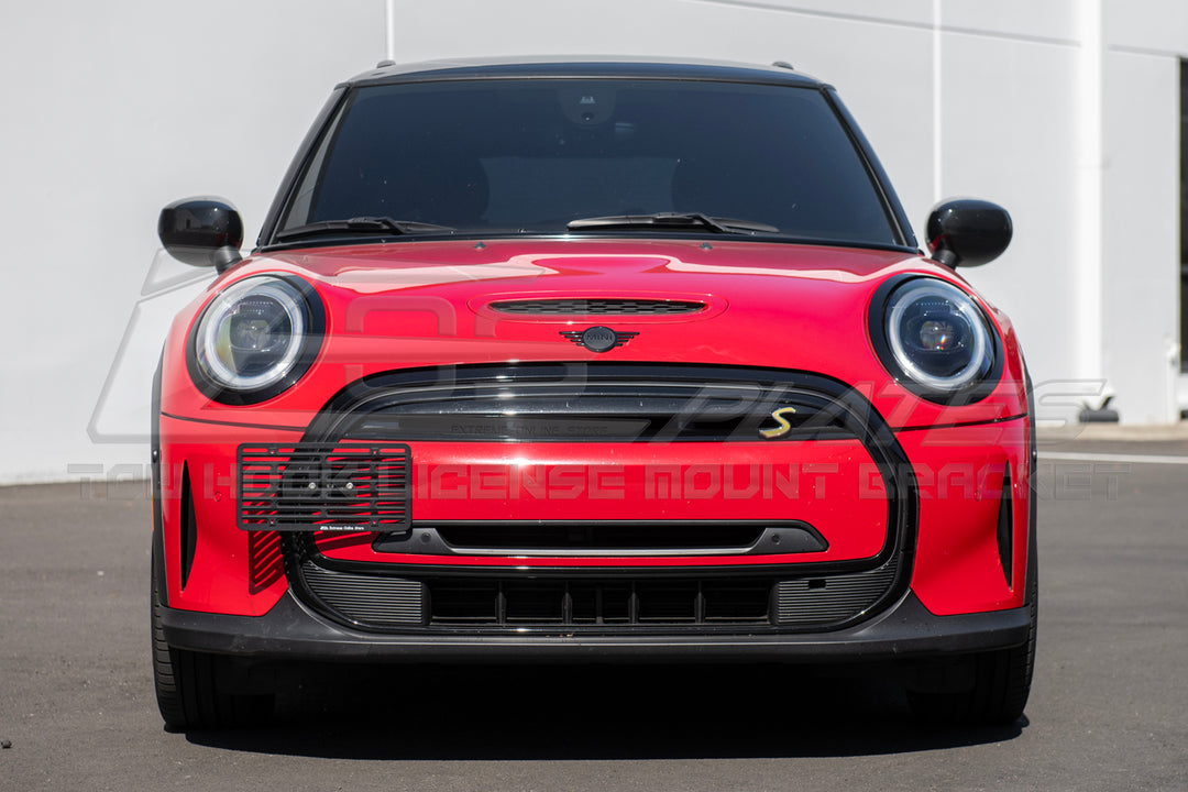 2020-Up Mini Cooper SE Electric Tow Hook License Plate Mount Bracket