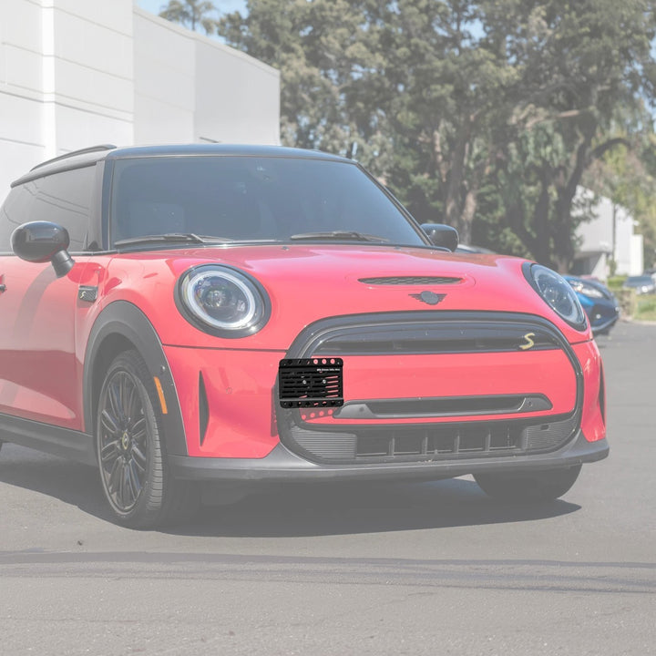 2020-Up Mini Cooper SE Electric Tow Hook License Plate Mount Bracket