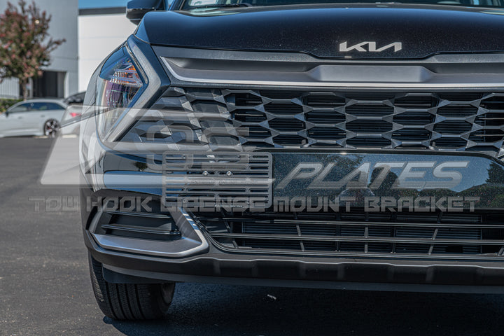 2023-Up Kia Sportage Tow Hook License Plate Mount Bracket