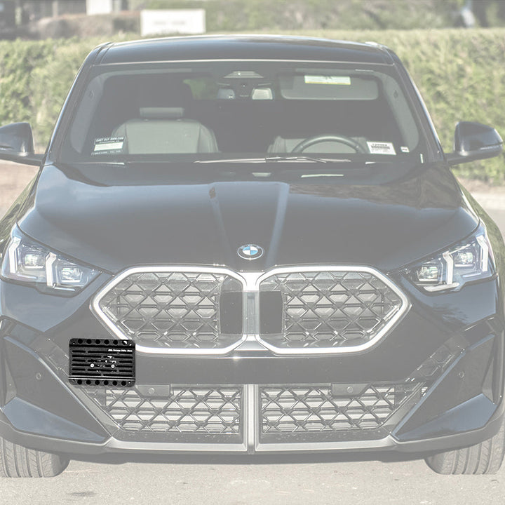 2024-Up BMW X2 | Front Bumper Tow Hook License Mount Bracket