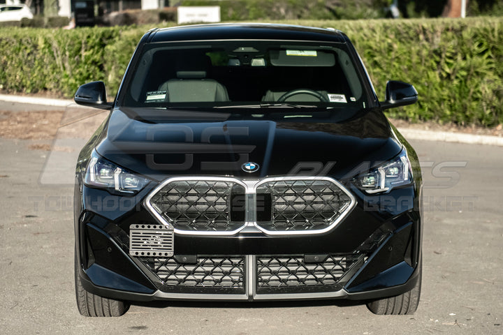 2024-Up BMW X2 | Front Bumper Tow Hook License Mount Bracket