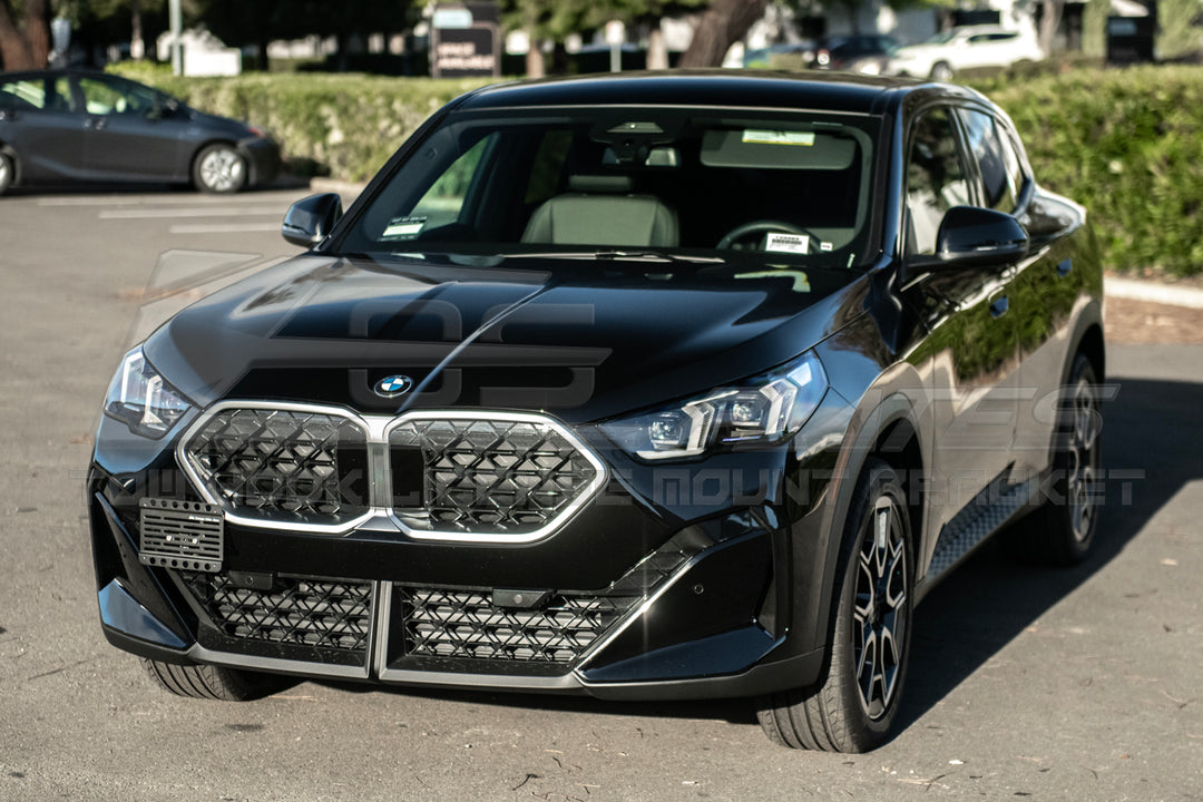 2024-Up BMW X2 | Front Bumper Tow Hook License Mount Bracket