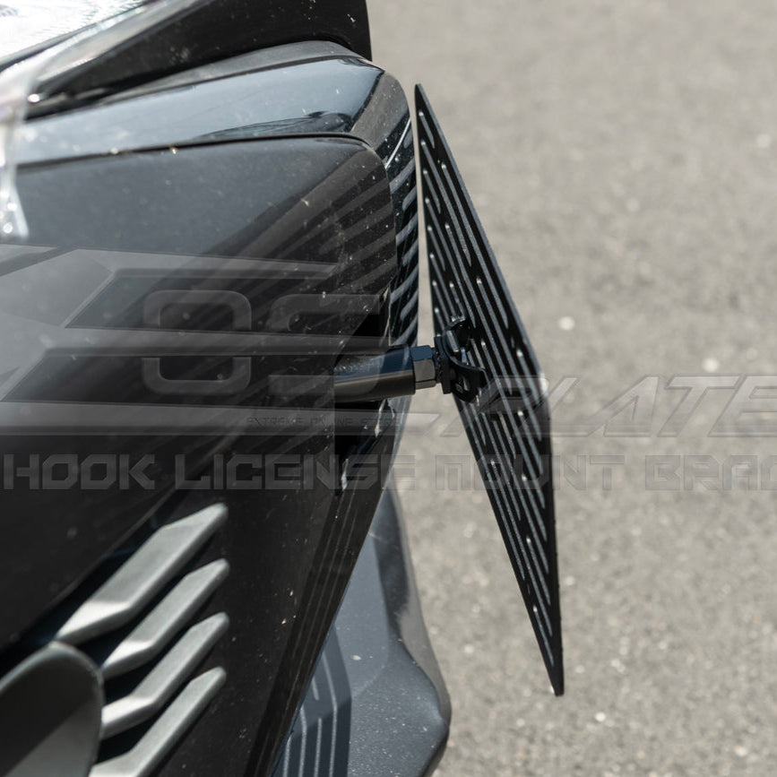 2014-2024 Mitsubishi Mirage Tow Hook License Bracket