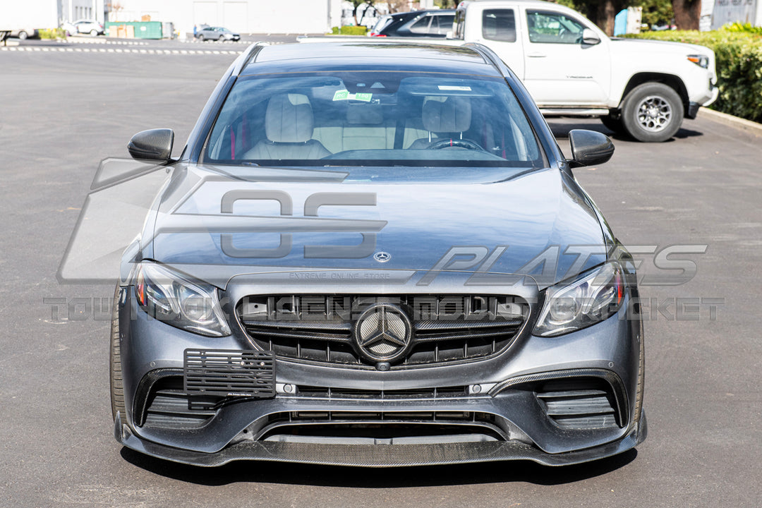2017-23 Mercedes-Benz E-Class W213 Tow Hook License Plate Mount Bracket