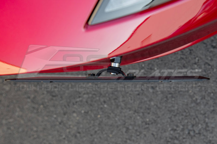 2024-Up Tesla Model 3 Tow Hook License Plate Mount Bracket Holder