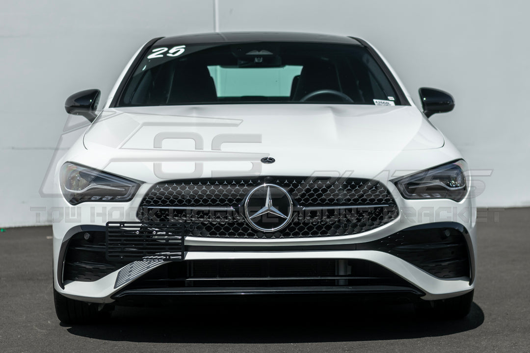 2019-Up Mercedes Benz CLA Front Tow Hook License Plate Mount Bracket