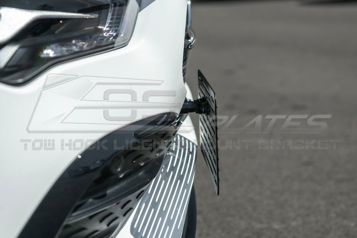 2019-Up Mercedes Benz CLA Front Tow Hook License Plate Mount Bracket