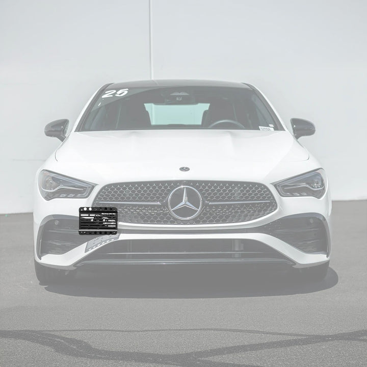 2019-Up Mercedes Benz CLA Front Tow Hook License Plate Mount Bracket