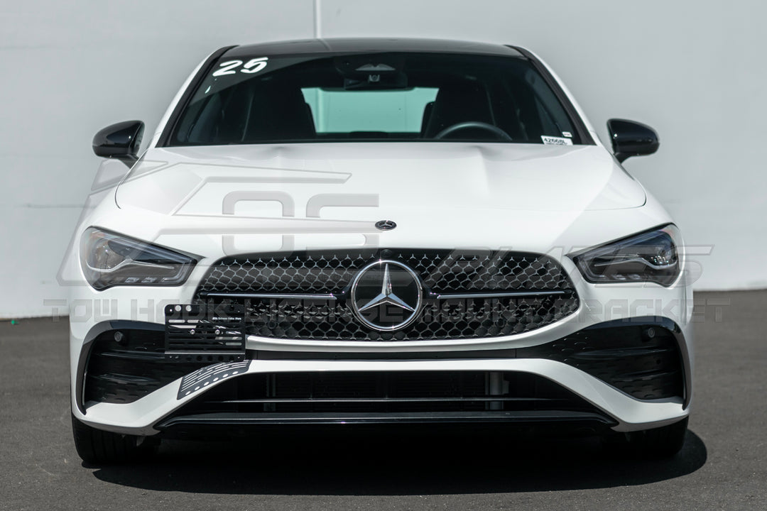 2019-Up Mercedes Benz CLA Front Tow Hook License Plate Mount Bracket