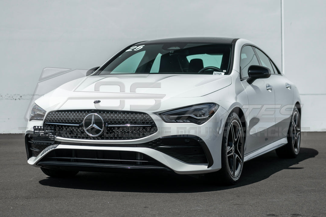 2019-Up Mercedes Benz CLA Front Tow Hook License Plate Mount Bracket