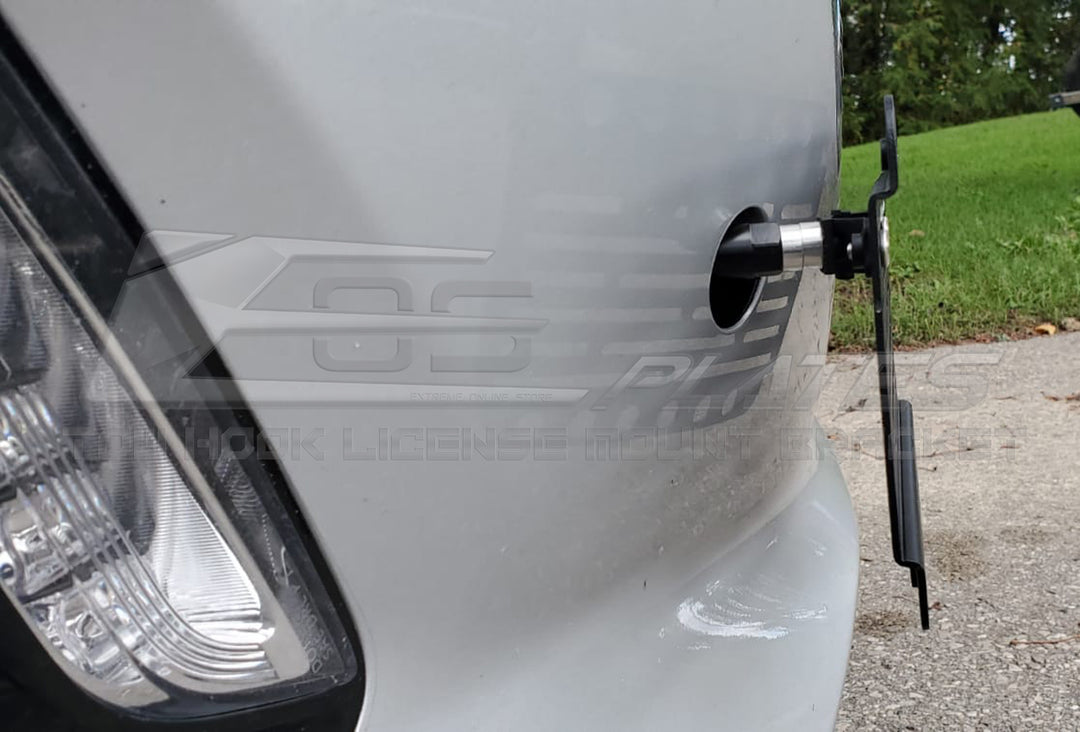 2018-20 Hyundai Elantra GT Tow Hook License Plate Mount Bracket Holder
