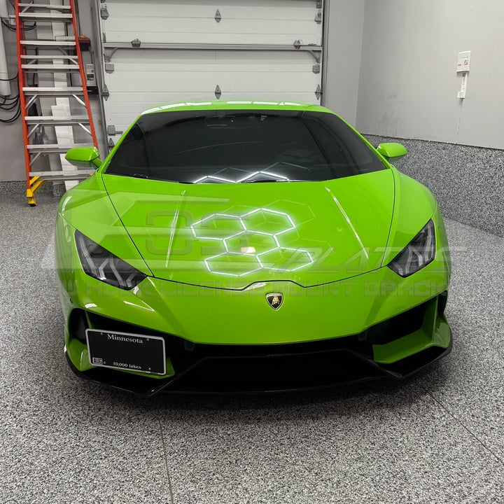 2020-2025 Lamborghini Huracan EVO | Full Sized Front Tow Hook License Bracket