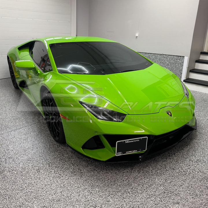 2020-2025 Lamborghini Huracan EVO | Full Sized Front Tow Hook License Bracket