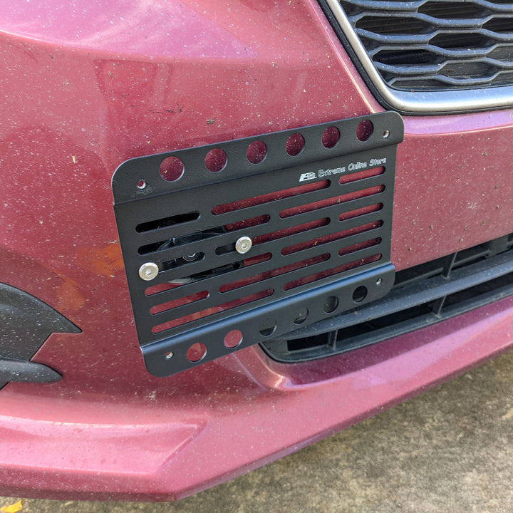 2017-23 Subaru Impreza Tow Hook License Plate Mount Bracket
