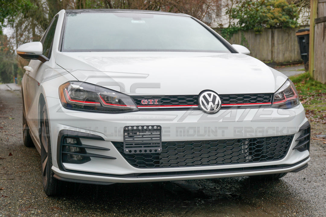 2018-21 Volkswagen Golf GTi MK7.5 Tow Hook License Plate Mount Bracket