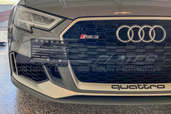 2017-20 Audi RS3 Tow Hook License Plate Mount Bracket