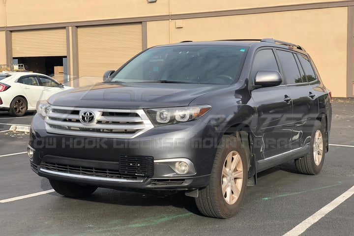 2008-13 Toyota Highlander XU40 Tow Hook License Plate Mount Bracket