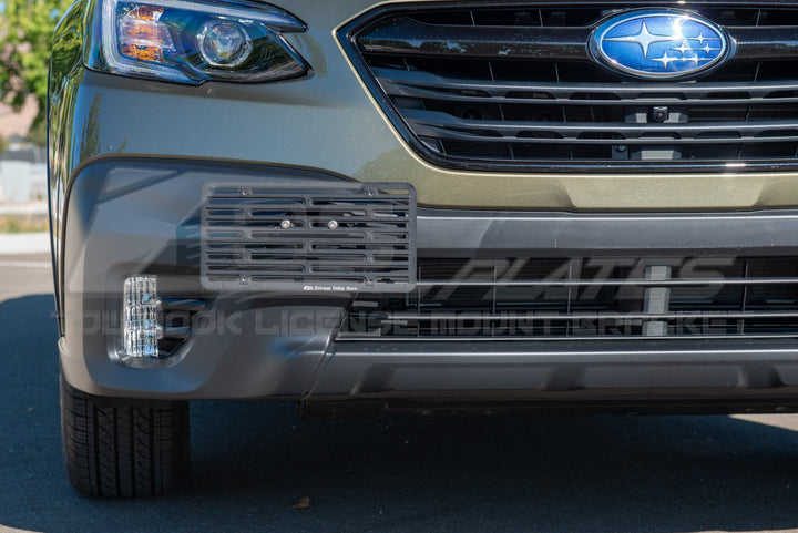 2020-Up Subaru Outback Tow Hook License Plate Mount Bracket