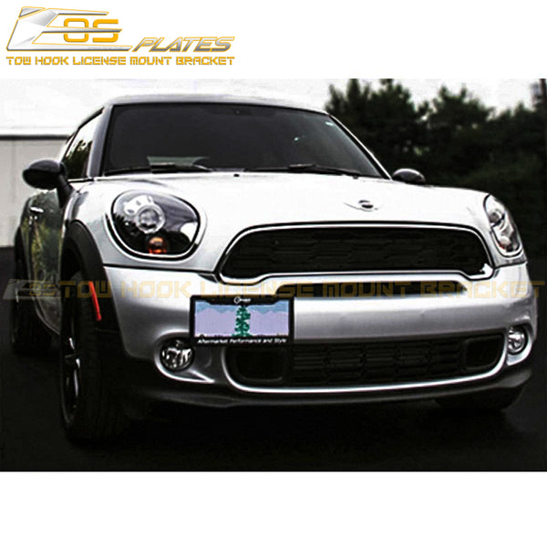 2011-16 Mini R60 Cooper Countryman Tow Hook License Plate Mount Bracket