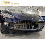 2008-Up Maserati Gran Turismo Tow Hook License Plate Mount Bracket
