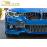 2016-18 BMW 3-Series F30 / F31 Tow Hook License Plate Mount Bracket