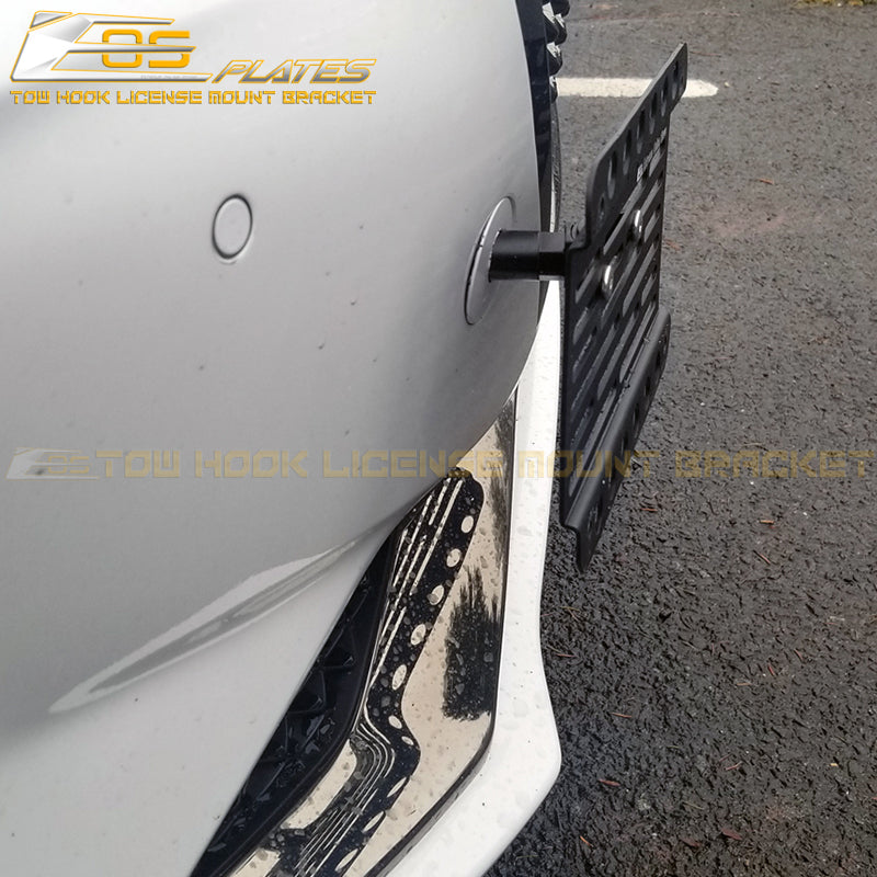 2015-20 Hyundai Genesis Sedan G80 Tow Hook License Plate Mount Bracket Holder - EOS Plates