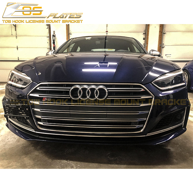 2017-Up Audi A5 | S5 | RS5 Tow Hook License Plate Mount Bracket - EOS Plates