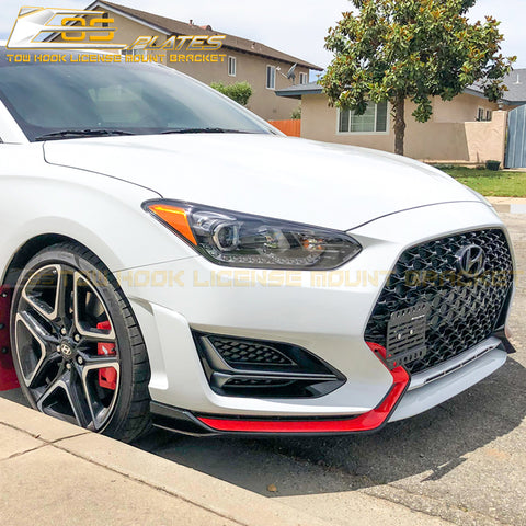 2019-Up Hyundai Veloster N Tow Hook License Plate Mounting Bracket - EOS Plates