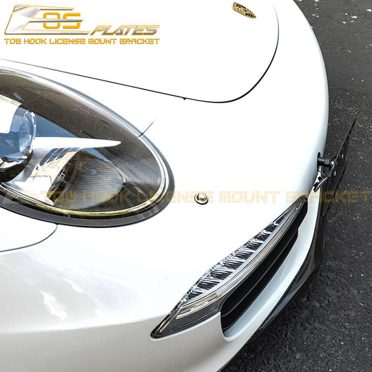 201219 Porsche 911 Carrera 991 Tow Hook License Plate Mount Bracket