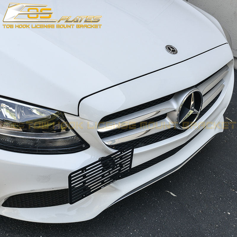 2015-18 Mercedes-Benz C-Class W205 Tow Hook License Plate Mount Bracket - EOS Plates